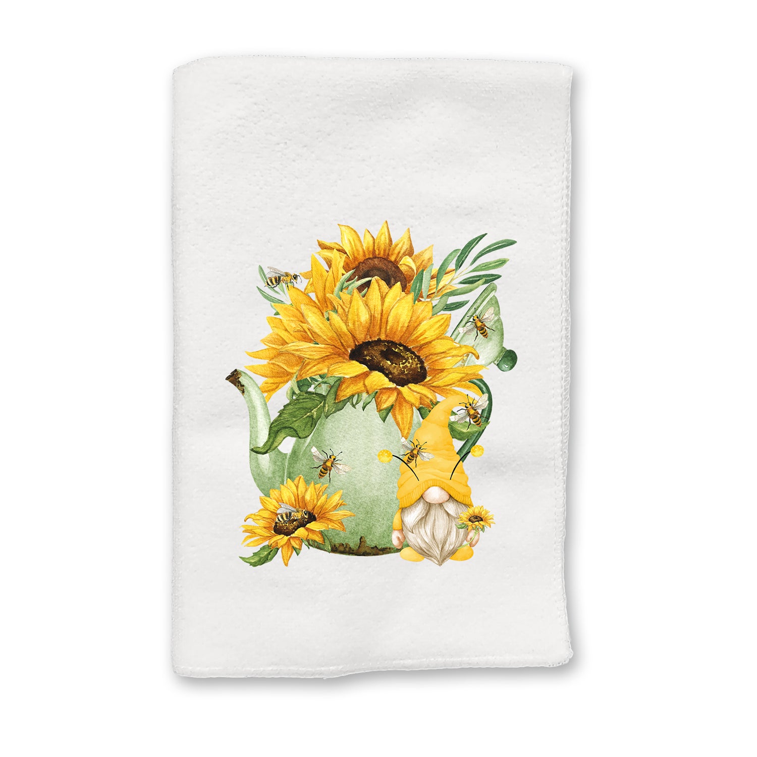 Sunflower hand towels for bathroom hot sale